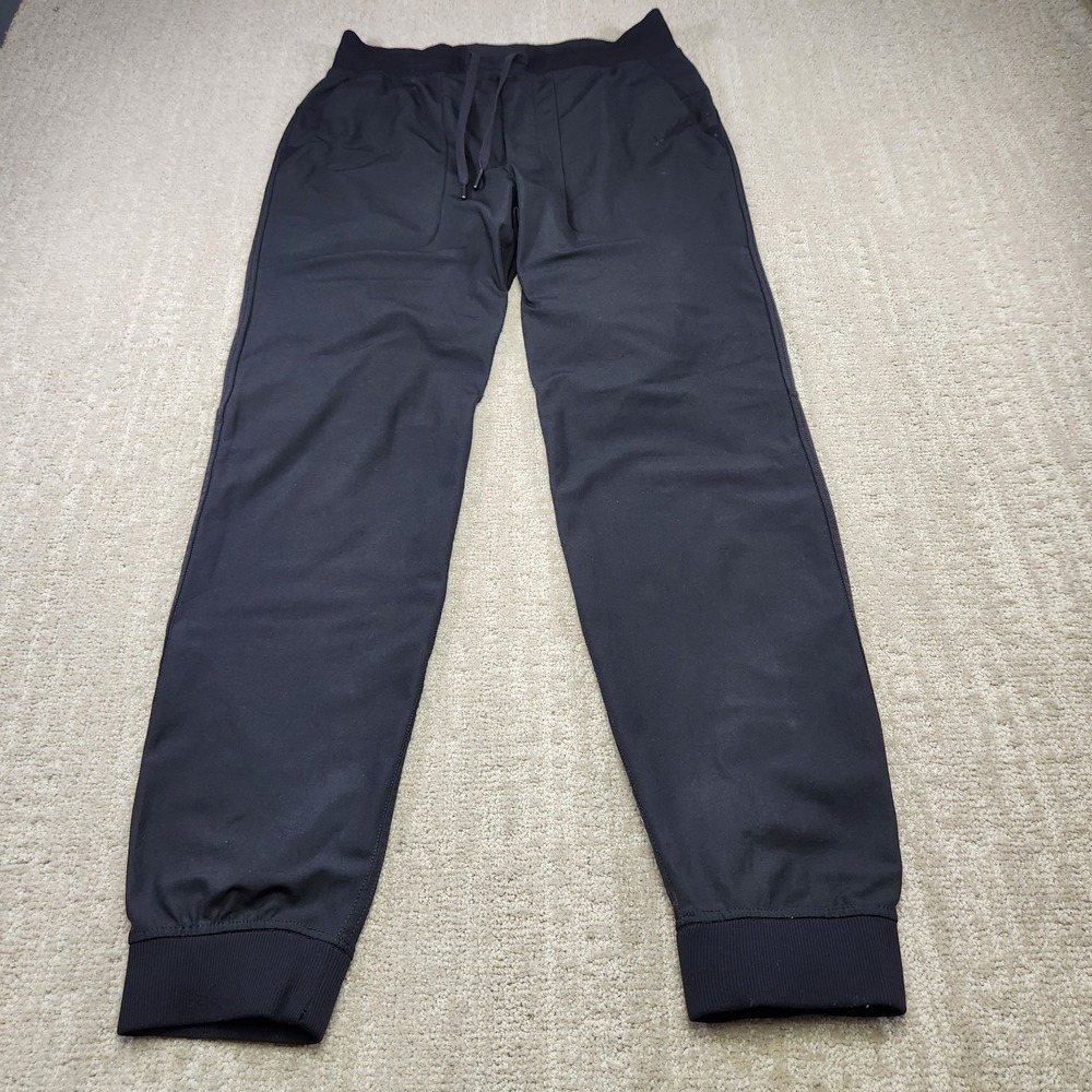 Lululemon Joggers Men Medium Warpstreme Black Athleisure Regular Fit Stretch